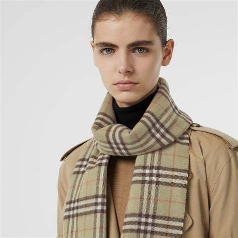 burberry classic check scarf|classic check burberry scarf.